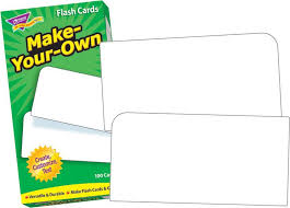 The next four tips will show you exactly how. Trend Enterprises Make Your Own Skill Drill Flash Cards T 53010 Supplyme