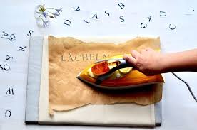 Jutebeutel Mit Plastiktuten Buchstaben Gestalten Einfach Schnell Bugelbilder Selber Machen Jutebeutel Und Beutel