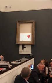 Banksy has revealed that his partial shredding of an artwork during a sotheby's auction did not go to plan and that the painting was instead meant to be completely destroyed. Banksy Artwork Shreds Itself After Selling For 1 Mn Pound At Auction