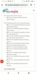 Ada 7 cara untuk menentukannya. Kursus Menjahit Online Pmc Posts Facebook