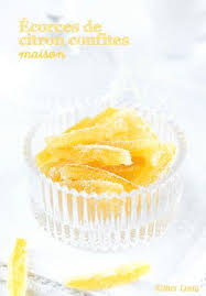 Ecorces De Citron Confites Maison Citron Confit Recette Citrons Confits Confit