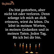 Fur Immer Im Dritten Leben Vereint Spruche Trauer Trauer Texte Trauerspruche