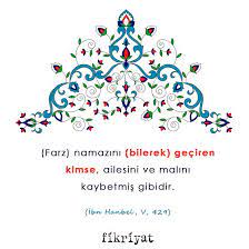 011 421 33 790 2910: Namazin Onemi Hakkinda 40 Hadis Galeri Fikriyat Gazetesi