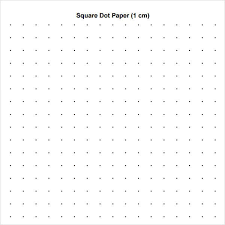 Square Dot Paper Template Printable Graph Paper Graph Paper Notebook Grid Paper
