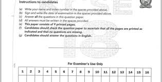 Knec Kcse 2018 Biology Paper 1 2 3 Combined With Answers Muthurwa Com Maths Paper Past Papers Exam Papers