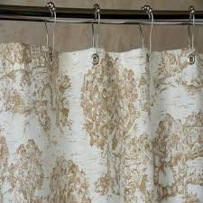Brown French Toile Shower Curtain French Country Kitchens Country Shower Curtain French Country Bathroom