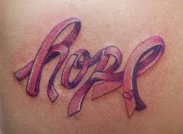 This is a highly popular choice for breast cancer ribbon tattoos. Tattoo Ribbons Quotes Quotesgram