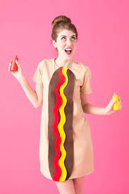 Diy Hot Dog Costume Hot Dog Halloween Costume Hotdog Costume Diy Costumes Kids