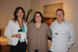 New Friends From Luxe Home Interiors In Victoria British Columbia Pictured With Elaine And Darren High Point Furniture Market Amazing Store House Interior