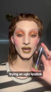 would you wear it? @Unearthly Cosmetics #subversivebeauty #uglymakeup  #lipstick #newmakeup #lipcombo #makeupinspo #creativemakeup #creativemakeup  #makeuptutorial #beauty #makeupartist #mua