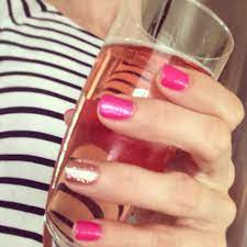 Cnd Shellac Rockstar Nails And Bubbles Of Course Nailsbysuzannecox Rockstar Nails Cnd Shellac Nails