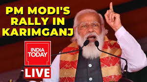 Pm narendra modi speech live on aajtak. Pm Modi Rally Live In Karimganj Assam Election 2021 Breaking News Live India Today Live Youtube