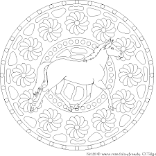 Mandala 120 Mit Bildern Ausmalbilder Pferde Ausmalbilder Ausmalbilder Mandala