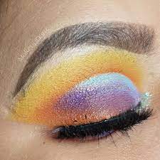 Hola Hermo S Un Pequeno Tutorial De Unos Lindos Colores Amarillo Naranja Morado Y Celeste No Color Amarillo Como Combinar Colores