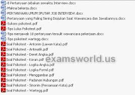 Maybe you would like to learn more about one of these? Contoh Soal Psikotes Smp Pdf Download