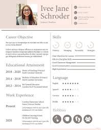 Ideally, your skills should match the ones requested in the job description. Apps Development Pinwire Free Fresher School Teacher Resume Format Resume Pinterest 18 Teacher Resume Examples Teacher Resume Template Teacher Resume