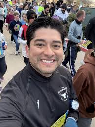 We did it! Great to round up our Rotary gang for the annual Cowtown  Marathon 5K team effort. Cold, but worth it! Looking forward to the  results, but most importantly, glad everyone