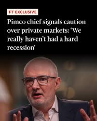 Private markets 'haven't been tested' yet by a steep economic downturn,  Emmanuel Roman, chief executive of the $2.1tn bond giant, has warned,  urging the need to 'constantly think about what can go… |