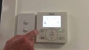 Be sure to earth the air conditioner. Operation Guide Daikin Wall Controller Youtube