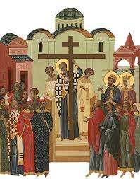 După estimări, ea a fost prima dată adusă în văzul lumii pe 14. InÄƒlÈ›area Sfintei Cruci Doxologia