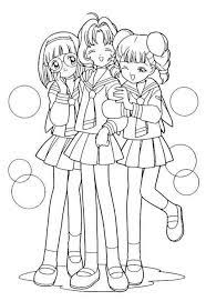 Bff coloring pages heart anime chibi kawaii ardesengsk. Bff 2 Best Friends Coloring Pages Novocom Top