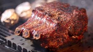 Weber Summit Charcoal Grill Smoked Prime Rib How To Reverse Sear Bbq Standing Roast Grillgrates Youtube