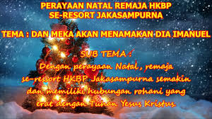 (hd) perayaan natal remaja naposo hkbp kotapinang 26 desember 2020. Natal Remaja Se Resort Jakasampurna 19 Desember 2020 Youtube