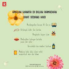 Tentu ada amalan baik yang tetap dapat dilakukan oleh wanita yang sedang haid/nifas selama ramadan. Republika Penerbit On Twitter Sobat Muslimah Saat Haid Memang Saat Paling Tidak Ditunggu Ya Apalagi Awal Ramadhan Gini Bisa Bisa Di Akhir Ramadhan Bolong Lagi Puasanya Qadarullah Jadi Disyukuri Saja Berikut Amalan