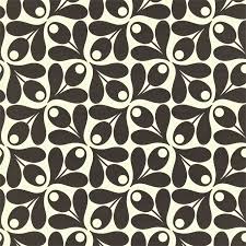 small acorn cup orla kiely wallpaper by