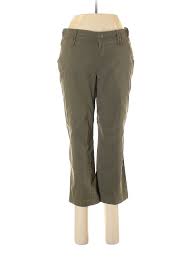 details about duluth trading co women green casual pants 8