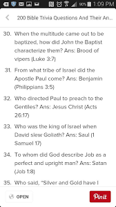 Take a minute to be thankful to the lord for all the good things in your life. Pin By Trent Amphibious Rv Brew On Bible Trivia Bible Facts Trivia Questions Trivia