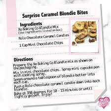 Pin By Julie Benzin On Recipes Gluten Free Caramel Blondie Baking Ingredients List Baking Ingredients