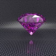 A violet diamond