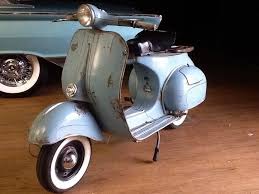 1961 Vespa Allstate Vna 125 With Great Original Blue Paint Vespa Vespa Vintage Vespa Models