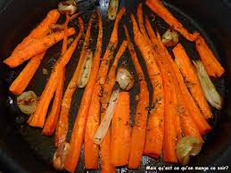 Carottes Confites Au Four Mais Qu Est Ce Qu On Mange Ce Soir Carottes Confites Carotte Plat Vegetarien Rapide