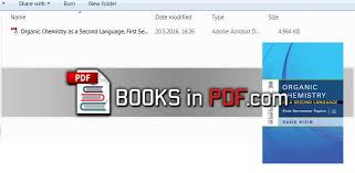 Organic Chemistry As A Second Language Pdf 3rd Edition First Semester Topics Free Download