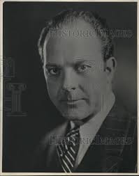 1930 Press Photo Frederick R Huber Director of WBAL Baltimore