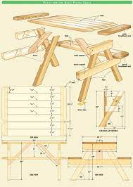 50 free diy picnic table plans and ideas that will bring your family together table de jardin bois meubles de jardin en bois plans de meubles