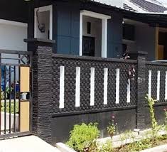 Pagar minimalis yang satu ini terlihat sangat modern dan sangat klop dengan rumah. Desain Pagar Minimalis Klasik Content