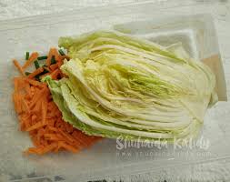 Ingat susu kultur je ke boleh ada probiotik. Resepi Kimchi Mudah