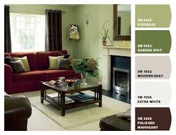Check Out These Colors I Just Chipped Green Walls Living Room Living Room Green Burgundy Living Room