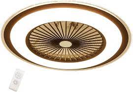 Maybe you would like to learn more about one of these? Buy Ceiling Fan With Lights 23inch Gdrasuya10 Flush Mount Ceiling Fan Lighting With Remote Control Smd Led Invisible Pendent Fans Lamp 3 Color 3 Speed Time Setting Brown Online In Vietnam B08b3rgtd6