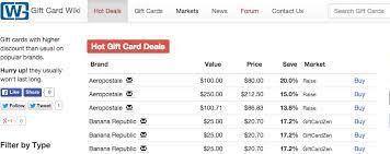 Check spelling or type a new query. 3 Reasons Why You Should Not Play The Gift Card Arbitrage Game Chasing The Points