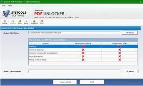 Jun 30, 2017 · systools pdf unlocker 3.2. How To Crack Pdf Unlocker
