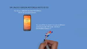 Our free motorola unlock codes work by remote code (no software required) and are not only free, but they are easy and safe. Sim Unlock Verizon Motorola Moto E5 Go Xt1921 8 For All Networks Youtube