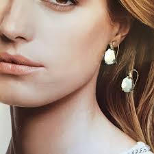 Stephen Dweckスティーブンデュエック MOPクォーツドロップピアス