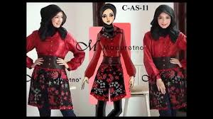 49 model batik wanita : Busana Batik Tulis Madura Batik Maduretno Youtube