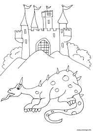 Coloriage Chateau De Chevalier 8 Dessin Chateau à imprimer