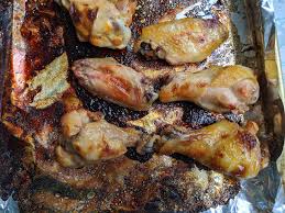 Inspired by the chicken wings invented at the anchor bar in buffalo, ny, this recipe is a little healthier by baking the wings instead of frying. Sylvia S Sweet And Sticky Baked Chicken Wings For Eattheworld