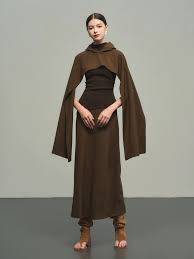 Ladd Brown Half Skirt